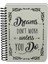 Raw And Grey Dream Sert Kapak 14X21 cm Çizgisiz 90 Sayfa Spiralli Defter 64836-8 1