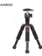 K521 Mini Top Başlı Taşınabilir 5 Bölümlü Uzatılabilir Tripod 4