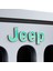 Jeep Wrangler 2015 - 2018 Ön Jeep Amblem Sticker (Mavi Mercan) 5