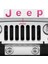 Jeep Wrangler 2015 - 2018 Ön Jeep Amblem Sticker (Pembe) 2