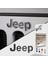Jeep Wrangler 2015 - 2018 Ön Jeep Amblem Sticker (Fırçalanmış Koyu Aluminyum) 2