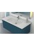 100 x 47 cm Blue Etajerli Lavabo 042500-U 2