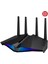 ASUS RT-AX82U WIFI6 Dual Band Gaming Extendable Router-Aura RGB-Mobile Gaming Mod-Gaming  Port-4G 5G Mobile Tethering-AiProtection 5