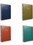 Metal Notes Spiralli Plastik Kapak 17X24 80 Yp. Çizgili Defter 4'lü 1
