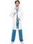 Doktor Erkek Yaka Beyaz Önlük Uzun Kol Uzun Boy Uniforma 3