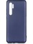 Xiaomi Mi Note 10 Lite Kılıf Mat Premium Silikon Kılıf Lacivert + 360 Full Body Ekran Koruyucu (Ön Arka) 1