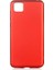 Huawei Y5P Kılıf Mat Premium Silikon Kılıf Kırmızı 1
