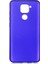 Xiaomi Redmi Note 9 Kılıf Mat Premium Silikon Kılıf Lacivert + Cam Ekran Koruyucu 1