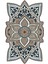 Begonvil Lazer Kesim Kaymaz Taban Dijital Baskı Halı ST600157KR08 3
