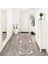 Karanfil Lazer Kesim Kaymaz Taban Dijital Baskı Halı ST600149KA09 1