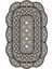 Manolya Lazer Kesim Kaymaz Taban Dijital Baskı Halı ST600178GR05 2