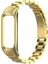 Xiaomi Mi Band 5 Kordon Metal Çıtçıtlı Armband Gold 1