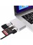 4397 Type C USB 3.1 Kart Okuyucu Sd Microsd Tf Hub All In Çevirici Dönüştürücü Adaptör 5
