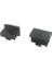 Plastik Tapa Kare Profil Tapası 20 x 30 mm (4 Adet) 1