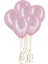 25'li Lateks Metalik Balon Pembe 1