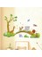 Sevimli Hayvanlar Köprü Ağaç Çocuk Odası Sticker 2