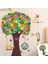 Salıncaklı Kalpli Ağaç Hayvanlar Dekor Çocuk Odası Sticker 1