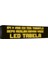 Sarı Kayan Yazı LED Tabela 64 x 256 cm Tek Taraflı 1