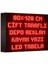 Kırmızı Kayan Yazı LED Tabela 80 x 128 cm Çift Taraflı 1