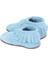 Bebe Mavi Süet Püskül Detaylı Bebek Patik 4