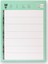 Planlayıcı Modelleri 50 Yaprak 20 x 28 cm Mavi 2