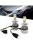 9006 - Hb4 LED Xenon 6000K 7600LM 2