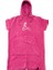 Çocuk Bornoz Panço Junior Poncho Pembe 1