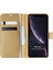 Apple iPhone XR Kılıf Delux Leather Wallet Gold 1