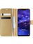 Huawei Mate 20 Lite Kılıf Delux Leather Wallet Gold 1