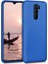 Matte Silikon Xiaomi Redmi 9 Kılıf Mavi 1