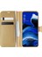 Oppo Reno 2Z Kılıf Delux Leather Wallet Gold 1