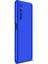Realme 6 Pro Kılıf Double Dip 360 Protective Mavi 2