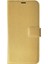 Realme 6i Kılıf Delux Leather Wallet Gold 2