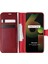 Realme 6i Kılıf Delux Leather Wallet Kırmızı 1