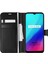 Realme C3 Kılıf Delux Leather Wallet Siyah 1