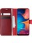 Samsung Galaxy A20s Kılıf Delux Leather Wallet Kırmızı 1