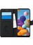 Samsung Galaxy A21 Kılıf Fabric Book Wallet Siyah 1