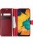 Samsung Galaxy A30 Kılıf Delux Leather Wallet Kırmızı 1