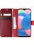 Samsung Galaxy A30s Kılıf Delux Leather Wallet Kırmızı 1
