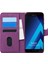 Samsung Galaxy A5 2017 Kılıf Fabric Book Wallet Mor 1