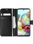 Samsung Galaxy A71 Kılıf Delux Leather Wallet Siyah 1