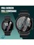 Samsung Galaxy Watch Active 2 44mm Tam Kaplayan Temperli Cam Full Ekran Koruyucu Siyah 5