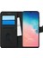 Samsung Galaxy A91 Kılıf Fabric Book Wallet Siyah 1