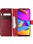 Samsung Galaxy M10s Kılıf Delux Leather Wallet Kırmızı 1