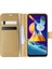 Samsung Galaxy M11 Kılıf Delux Leather Wallet Gold 1