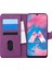 Samsung Galaxy M30 Kılıf Fabric Book Wallet Mor 1