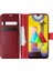 Samsung Galaxy M31 Kılıf Delux Leather Wallet Kırmızı 1