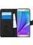 Samsung Galaxy Note 5 Kılıf Fabric Book Wallet Siyah 1