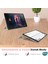 Huawei MatePad T8 8'' Kılıf Slim Translucent Back Smart Cover Mor 4