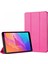 Huawei MatePad T8 8'' Kılıf Slim Translucent Back Smart Cover Pembe 1